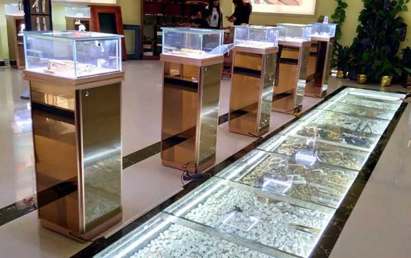 珠寶玉器展示柜臺(tái) 珠寶玉器展示柜臺(tái)